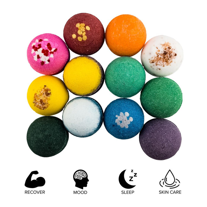 Cosset 2.6oz Bath Bomb 12 Pack