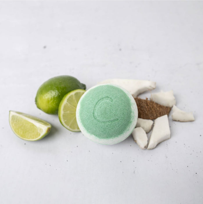 Coconuts About Lime Therapy Bomb (Moisturizing Bath Bomb)