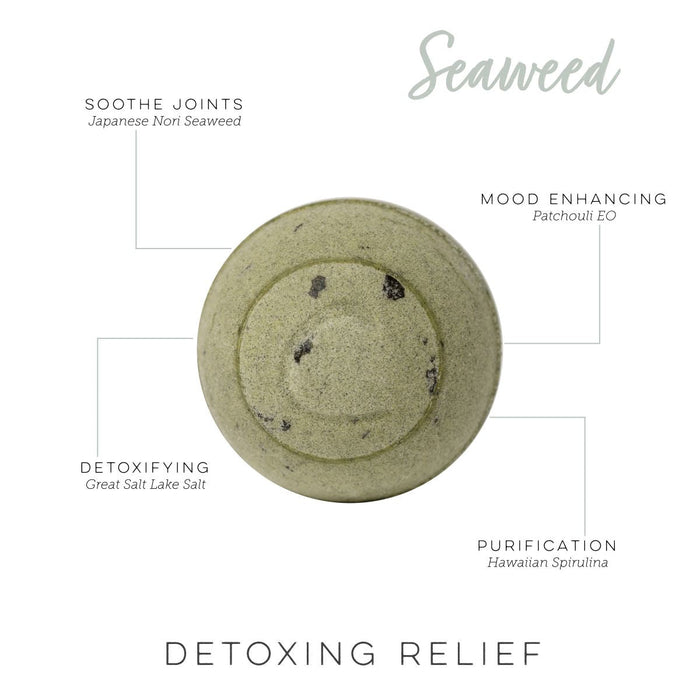 Seaweed Therapy Bomb (Relieve Stiff Joints Botanical Bath Bomb)