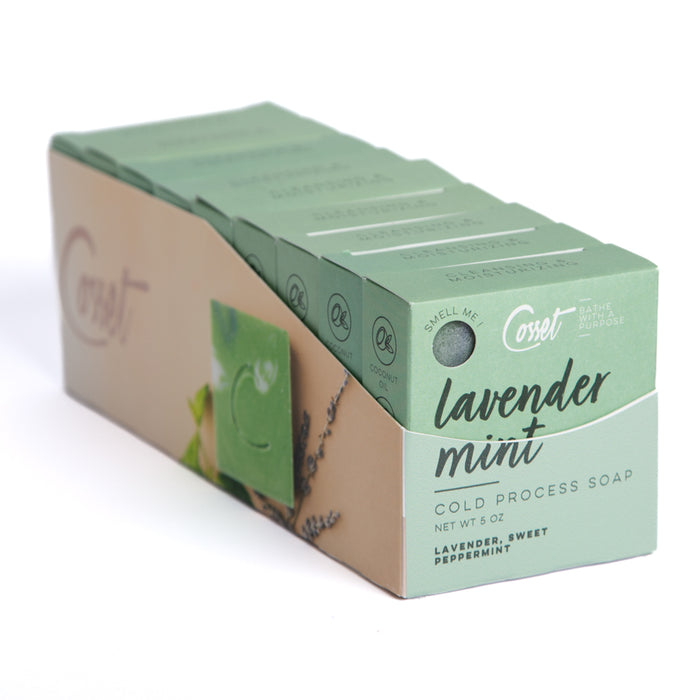 Lavender Mint - Cold Process Palm Free Soap Box Set