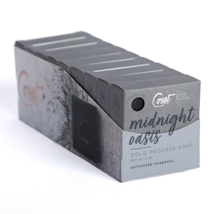 Midnight Oasis - Cold Process Palm Free Soap Box Set